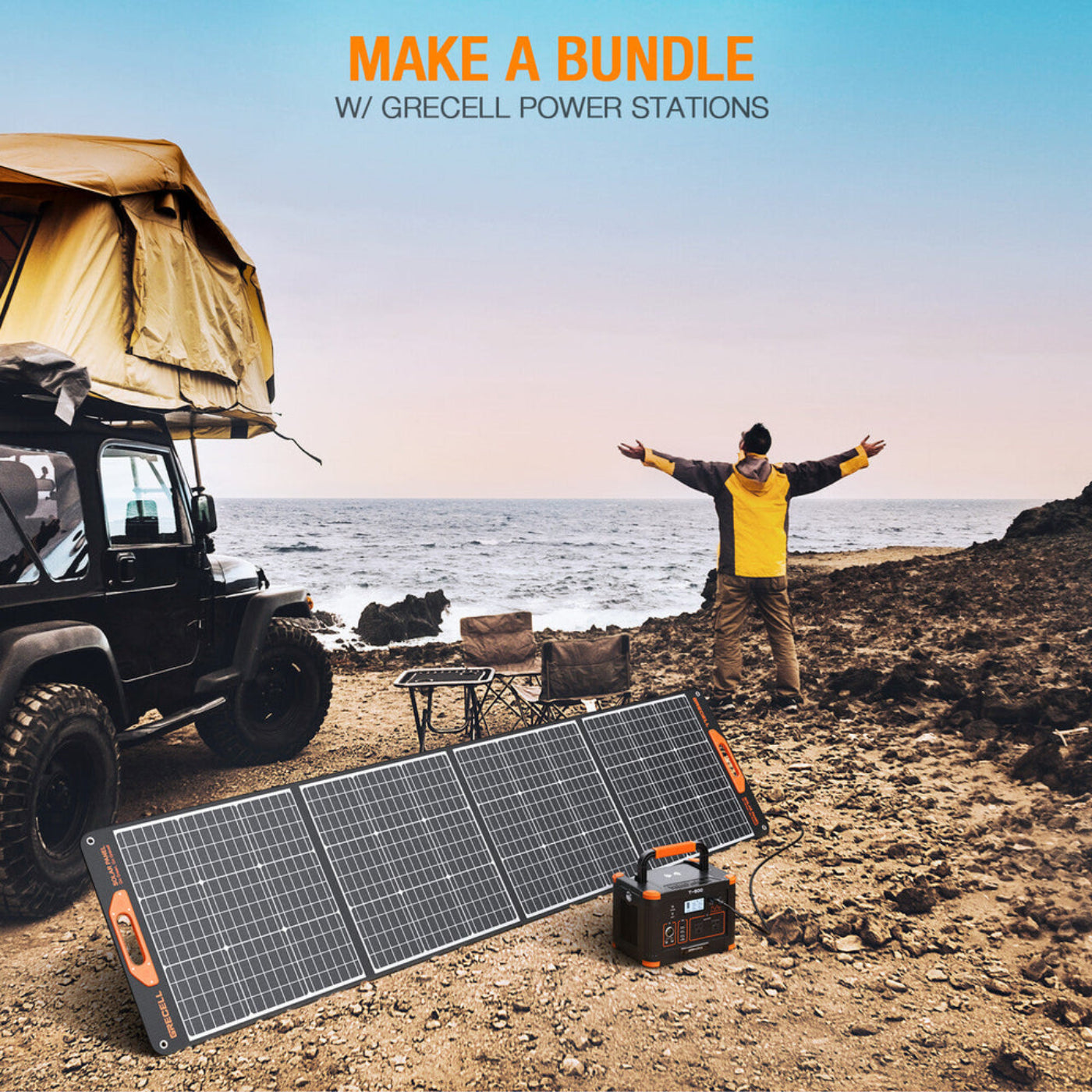 GRECELL 200W PRO Portable Solar Panel -  DYZDB0003AGE