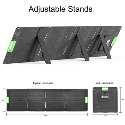 Nature's Generator 200W Folding Solar Panel - NG200FPNL
