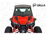UTVZILLA Honda Talon Vented Full Glass Windshield with Wiper (2019+) - ZL-TLN-WS-GLS-BLK-Y