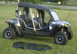3 Star UTV Polaris RZR 4-Seater - Soft Doors/Top Combo - POLRZ4-DOF-BLK