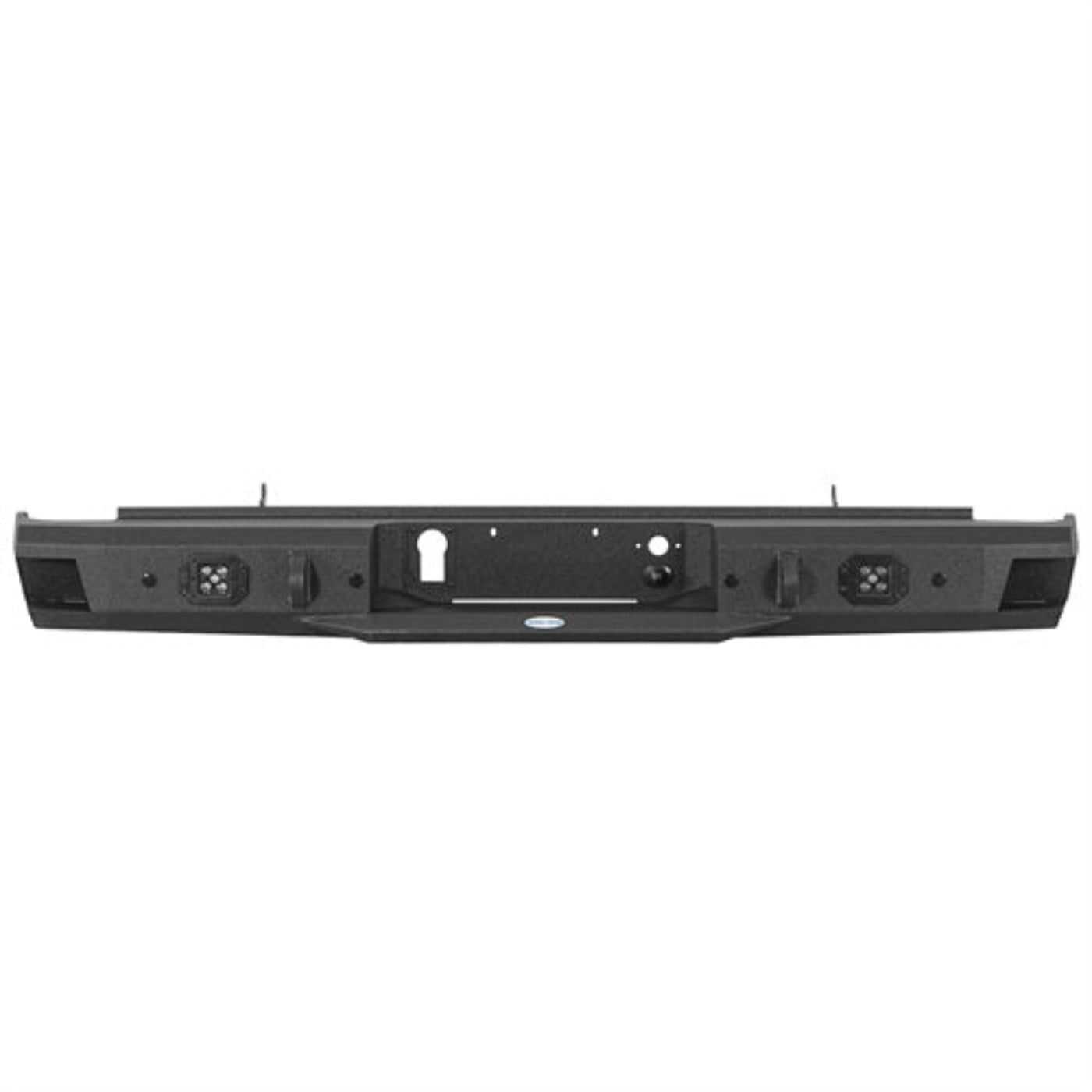 2011-2019 Chevy Silverado & Sierra 2500HD 3500HD Steel Rear Bumper - Hooke Road - HE.9531