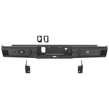 2011-2019 Chevy Silverado & Sierra 2500HD 3500HD Steel Rear Bumper - Hooke Road - HE.9531