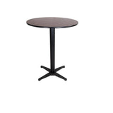 Wheelmate USA Beechwood Flip Top Cocktail Table Ø 70 x H 105 cm,  Tilt-top Version Made Of MDF, Height Adjustable To Offer End Users Flexibility For Different Occasions - 201176