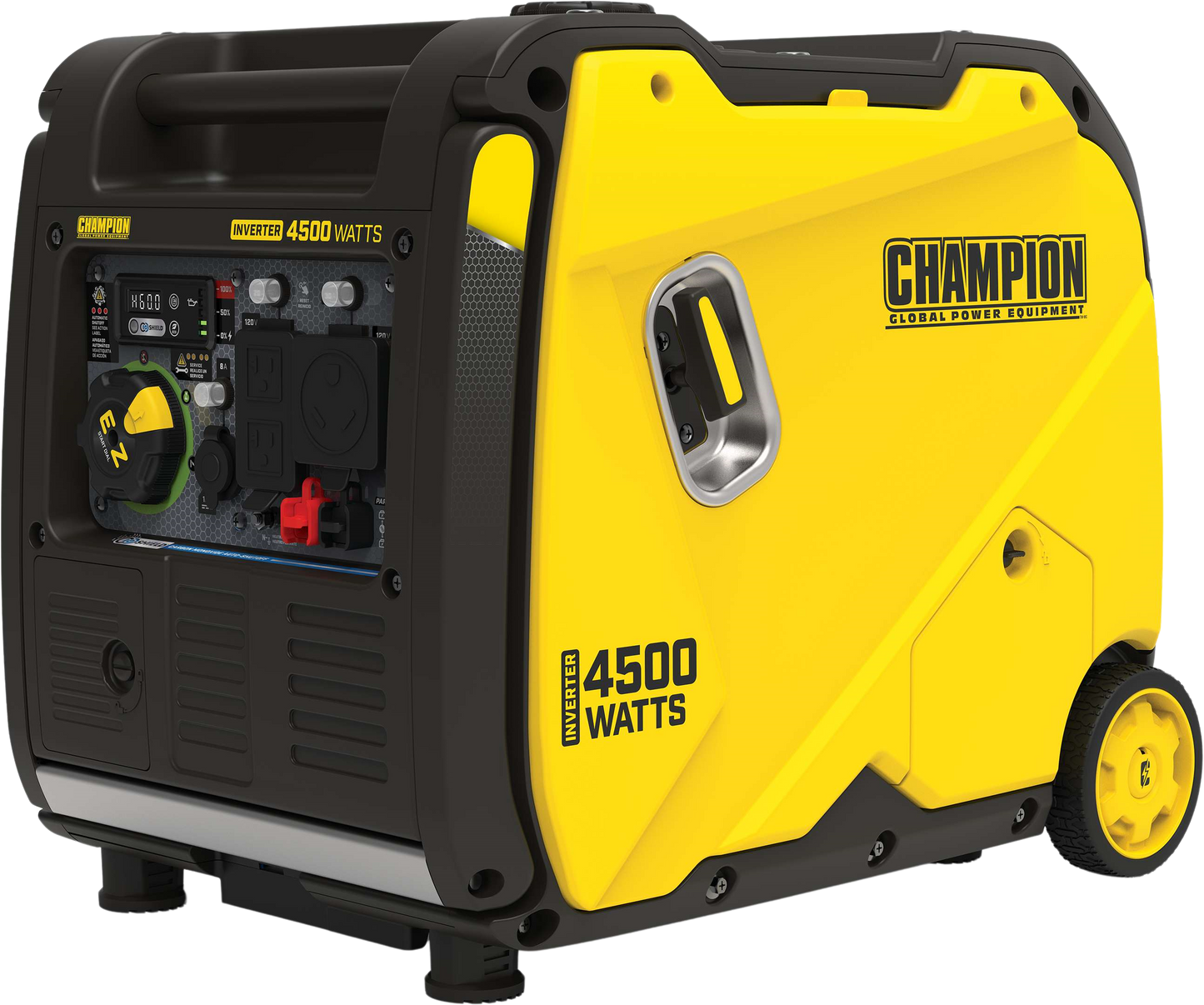Champion 3500W/4500W Generator Gas Inverter Low THD CO Shield New - 201318