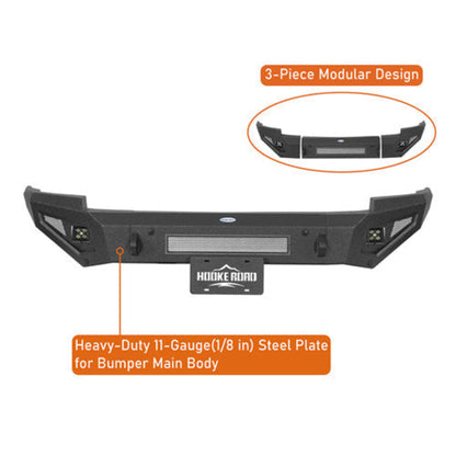 2014-2015 Chevy Silverado 1500 Front Bumper - Hooke Road - HE.9035