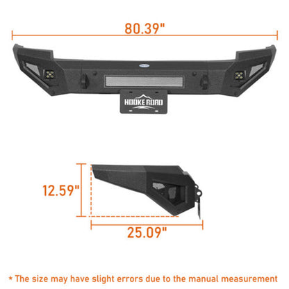 2014-2015 Chevy Silverado 1500 Front Bumper - Hooke Road - HE.9035