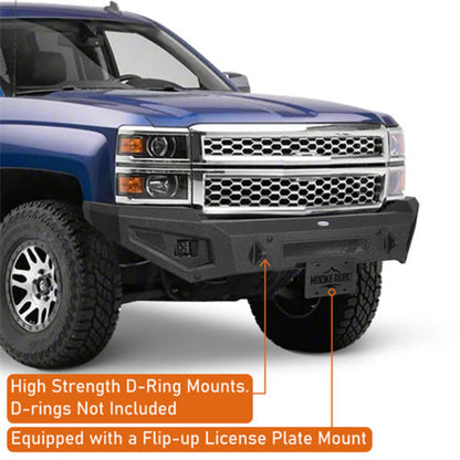 2014-2015 Chevy Silverado 1500 Front Bumper - Hooke Road - HE.9035