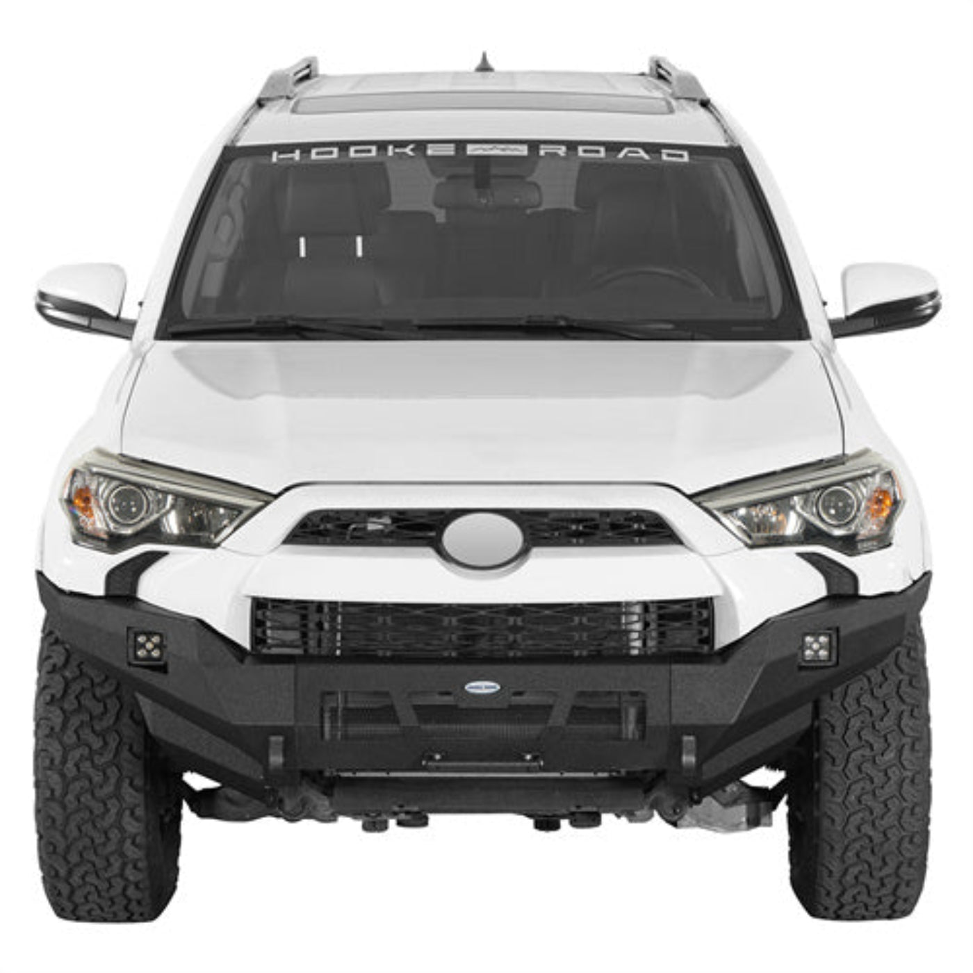 2014-2024 Toyota 4Runner Front Bumper w/ Spotlights - Hooke Road - HE.9822-S