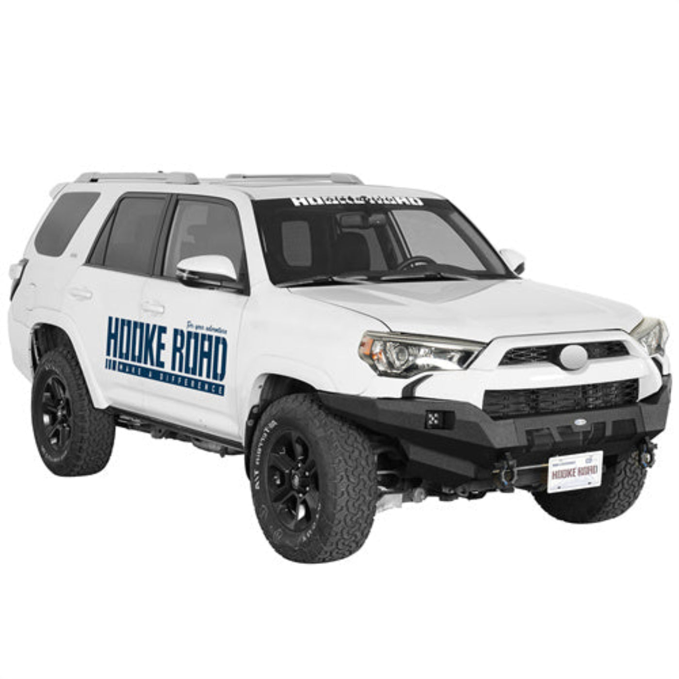 2014-2024 Toyota 4Runner Front Bumper w/ Spotlights - Hooke Road - HE.9822-S