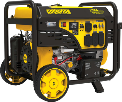 Champion 2300W/3500W Generator Gas Inverter Low THD CO Shield New 201494 9200W/11500W Generator 50 Amp Gas Electric Start CO Shield New - 201494