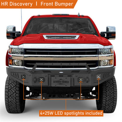 2015-2019 Chevy Silverado 2500HD 3500HD Front Bumper - Hooke Road - HE.9532