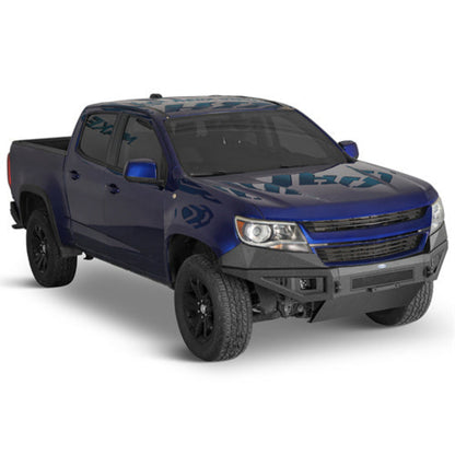 15-20 Chevy Colorado Front Bumper w/Skid Plate(Excluding ZR2 Models) - Hooke Road - HE.9114-S