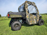 3 Star UTV Polaris Ranger Full-Size 570 3-Passenger - Door/Rear Window Combo - POLF57-DRF-BLK