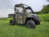 3 Star UTV Polaris Ranger Full-Size 570 3-Passenger - Soft Doors - POLF57-DOF-BLK