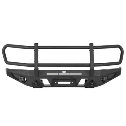 2016-2023 Toyota Tacoma Brush Guard Front Grille Bumper - Hooke Road - HE.4232A-S+HE.4232B-S