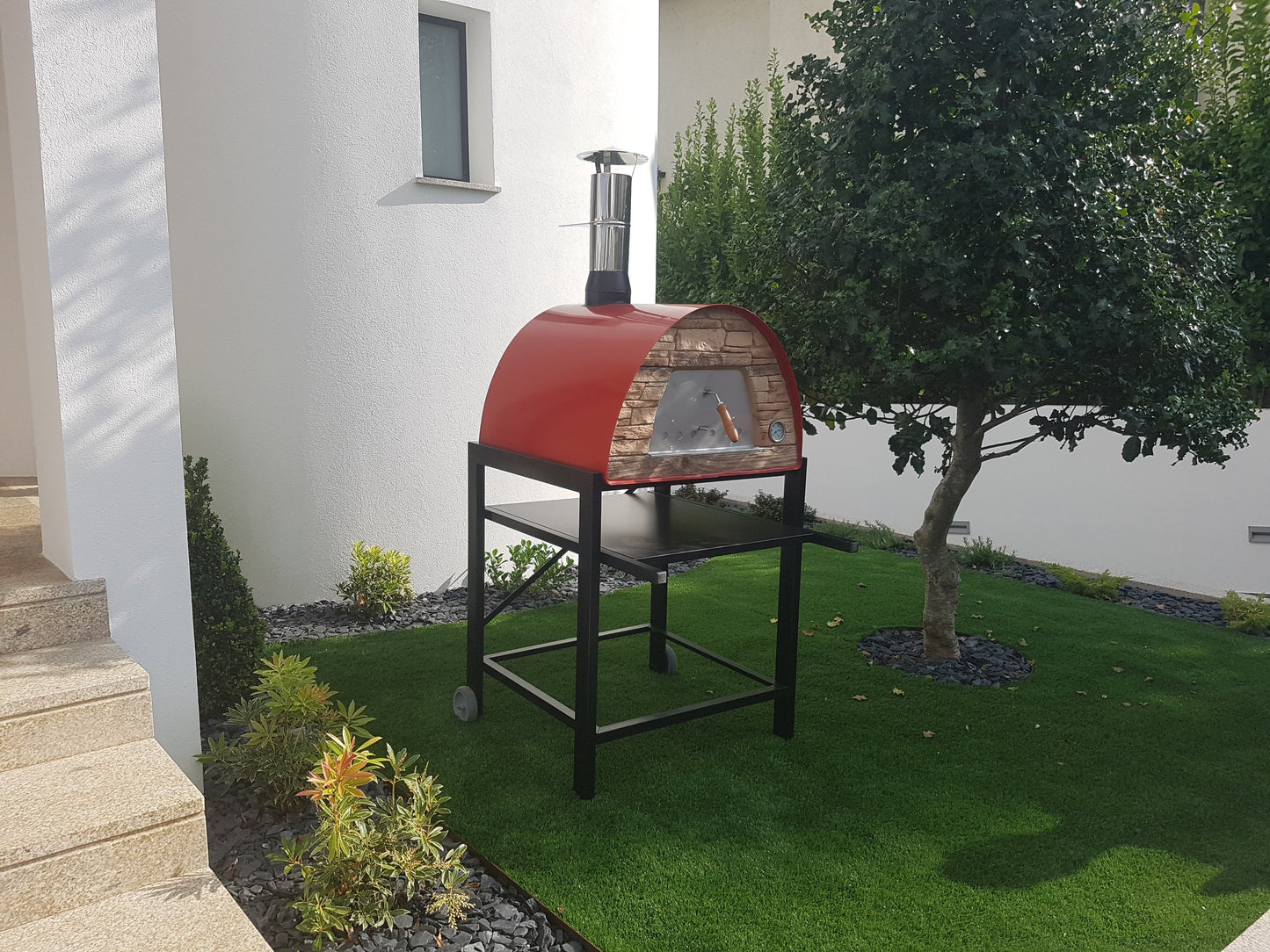 MAXIMUS MOBILE PIZZA OVEN RED **BEST SELLER**