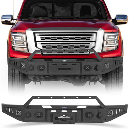 2017-2024  Nissan Titan Front Bumper /Winch Plate (Excluding Titan XD) - Hooke Road - HE.5302