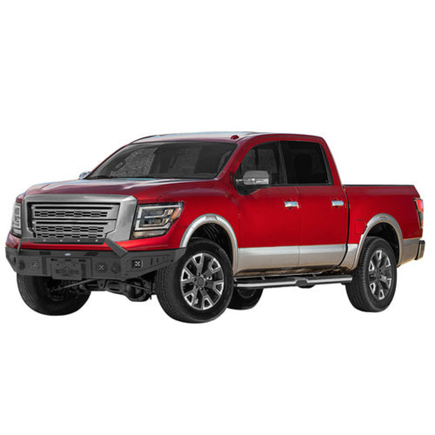 2017-2024  Nissan Titan Front Bumper /Winch Plate (Excluding Titan XD) - Hooke Road - HE.5302