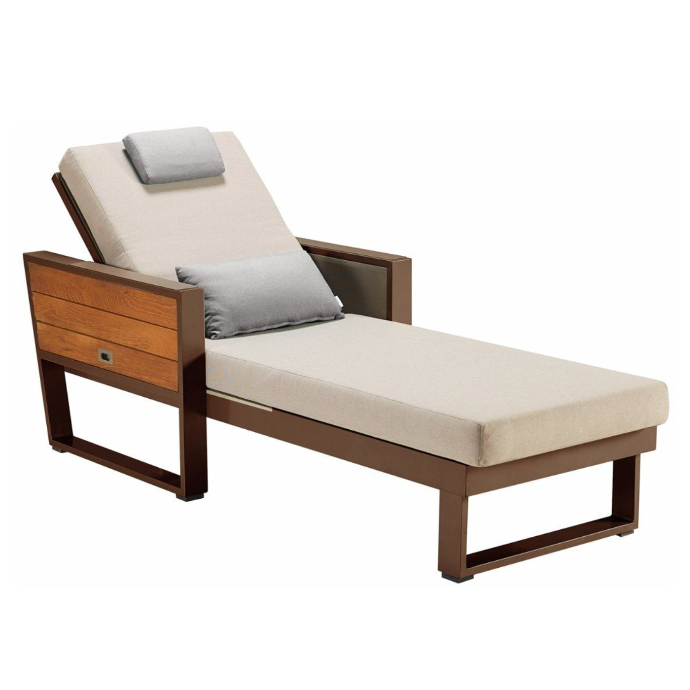 Higold York Chaise Lounge – Latte - HGA-20175264