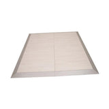 Wheelmate USAPortable Dance Floor L 85 x W 85 x H 3 cm. Laminated Surface, High Grade Polymer Coating, Clever Locking System to Auto align Panels and Trims, Positive Locking Floor, High Grade Polymer Coating. Fade, Chip, and Scratch Resistant. - 201189