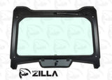 UTVZILLA Polaris RZR Turbo S Full Glass Windshield (2018+) - ZL-TURS-WS-GLS-BLK-Y