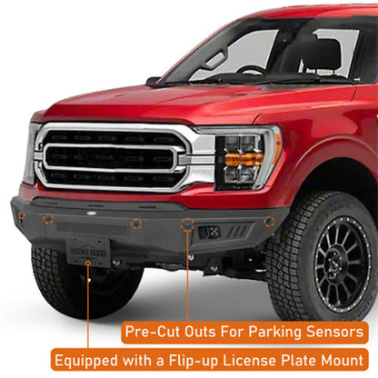Hooke Road 21-23 Ford F-150 Front Bumper (Excluding Raptor) - HE.8304