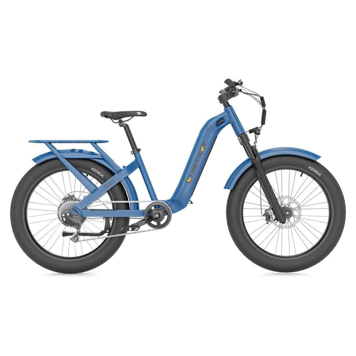 2023 QuietKat VILLAGER Urban 500W 48V 7 Speed Suspension Electric Bike