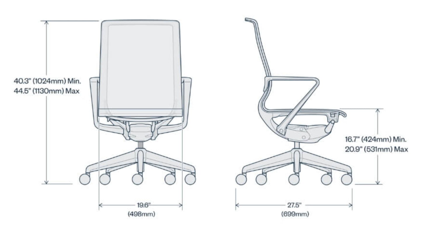 Veda Mid-Back Chair - BP00977
