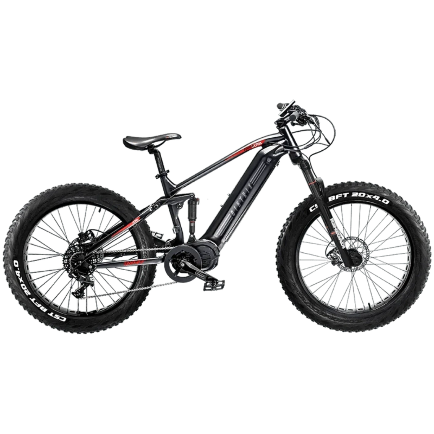 Biktrix 2024 Juggernaut Ultra FS PRO 3 FAT Mid Drive Full Suspension Electric Bike