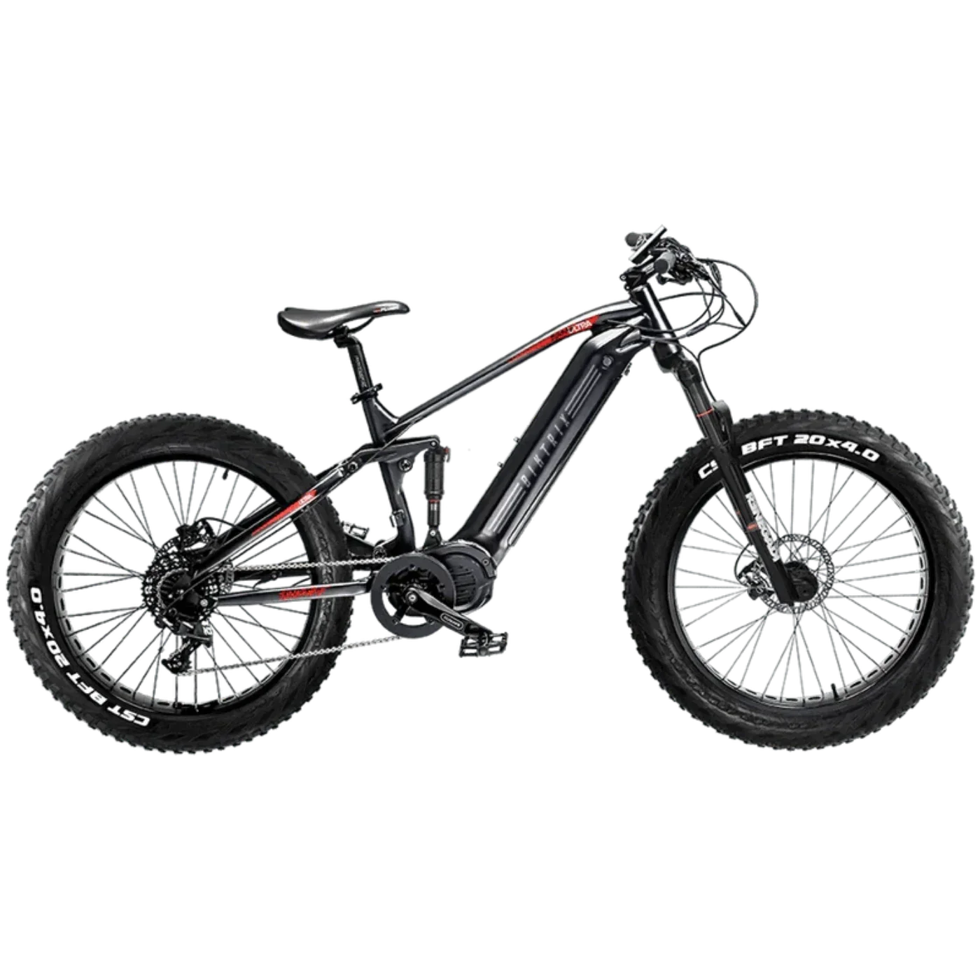 Biktrix 2024 Juggernaut Ultra FS PRO 3 FAT Mid Drive Full Suspension Electric Bike