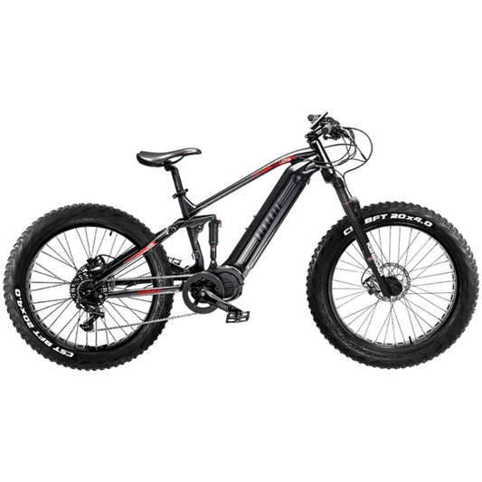 Biktrix 2024 Juggernaut Ultra FS PRO 3 FAT Mid Drive Full Suspension Electric Bike