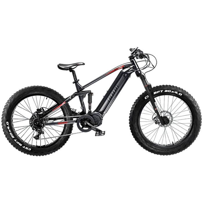 Biktrix 2024 Juggernaut Ultra FS PRO 3 FAT Mid Drive Full Suspension Electric Bike