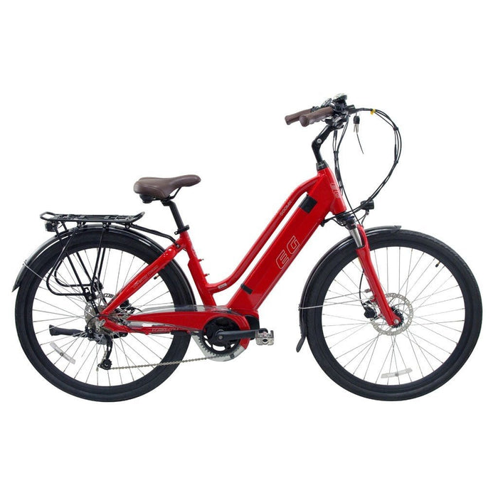 EG Bike Geneva 500MX 48V 14Ah Mid Drive Step-Thru Electric Bike 2024