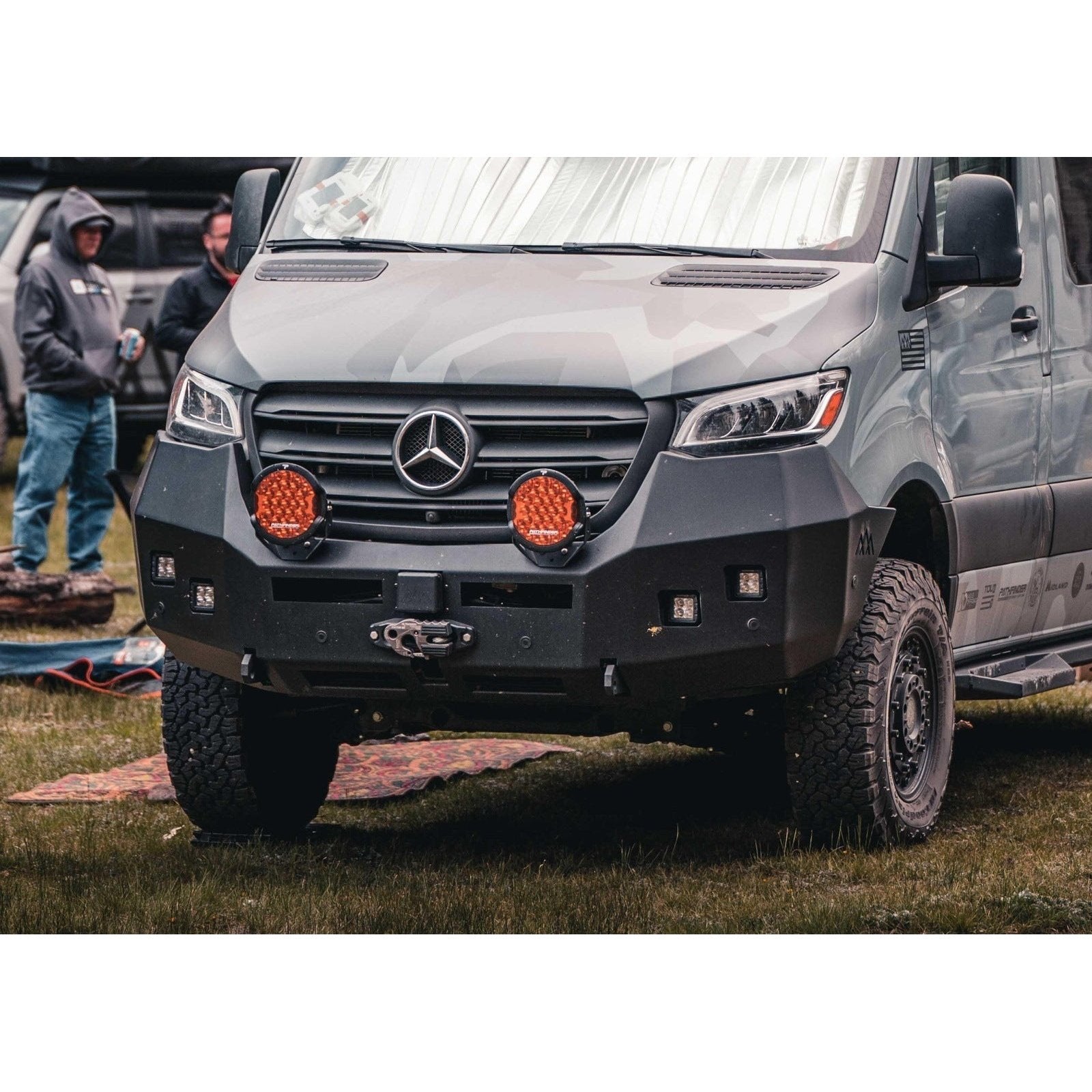 Backwoods Adventure Mods Mercedes Sprinter 2019+ Front Bumper No Bull Bar