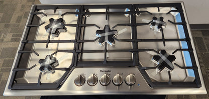 Thermador Masterpiece Series SGSX365TS 36 Inch Gas Cooktop with 5 Star Burners, Continuous Grates- 7094788325469