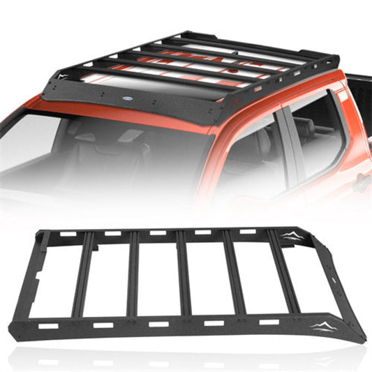 2024-2025 Toyota Tacoma Roof Racks for Double Cab - Hooke Road - HE.4400-S