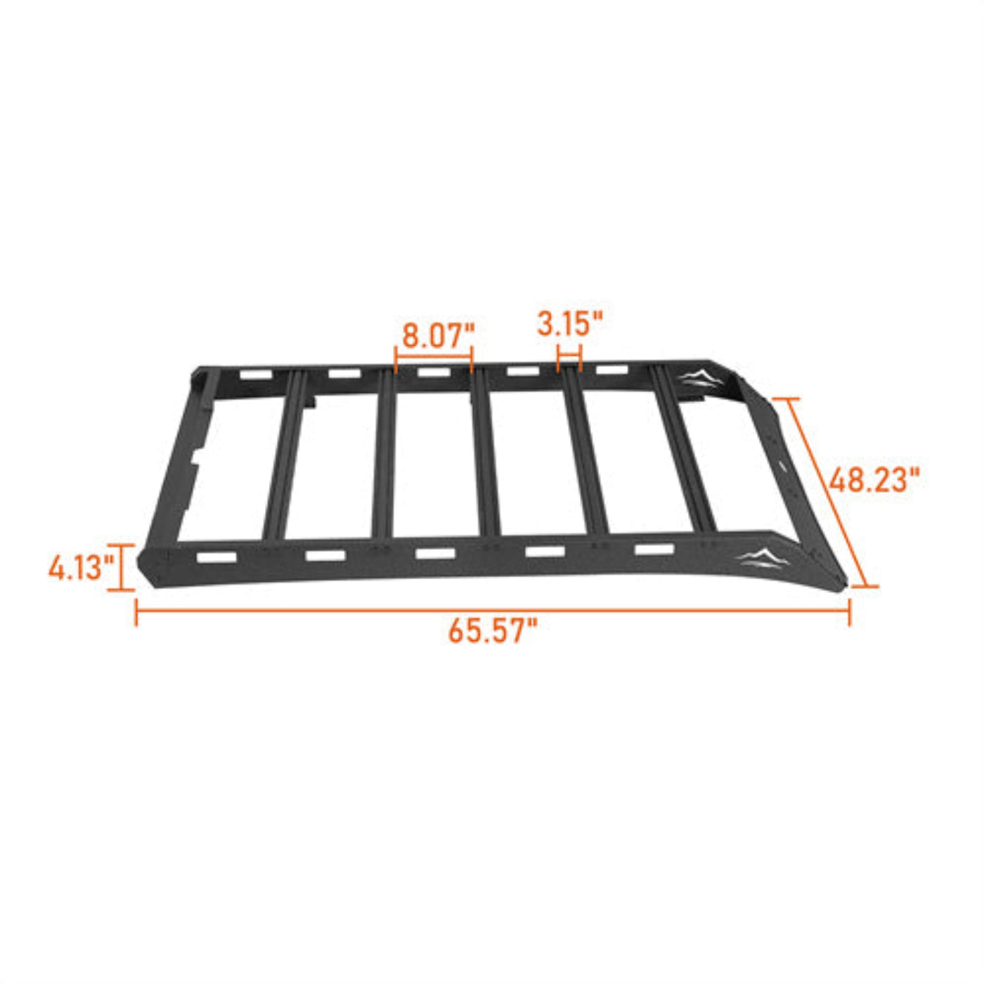 2024-2025 Toyota Tacoma Roof Racks for Double Cab - Hooke Road - HE.4400-S