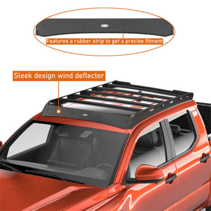 2024-2025 Toyota Tacoma Roof Racks for Double Cab - Hooke Road - HE.4400-S