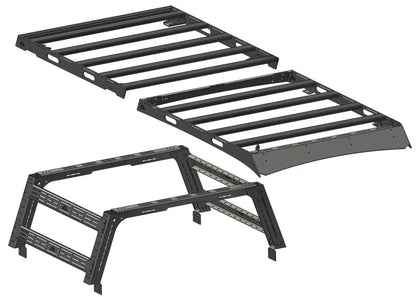 Backwoods Adventure Toyota Tacoma Bed Rack Roof Rack Bundle Deal (2024+ - BWBU-TA05