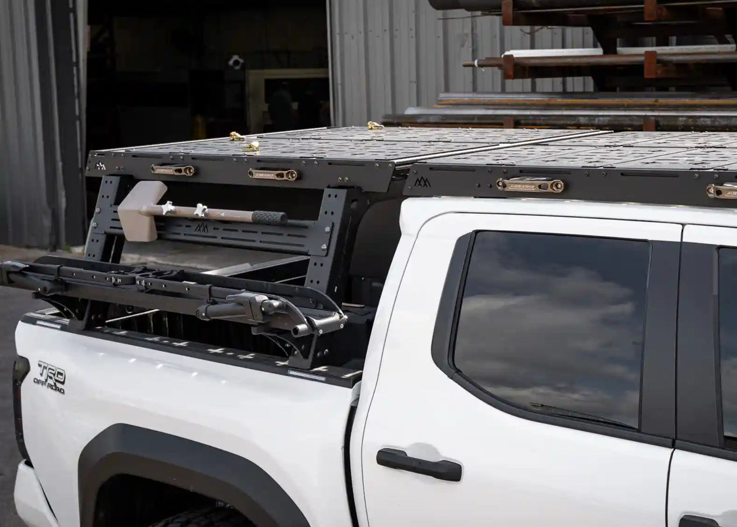 Backwoods Adventure Toyota Tacoma Bed Rack Roof Rack Bundle Deal (2024+ - BWBU-TA05
