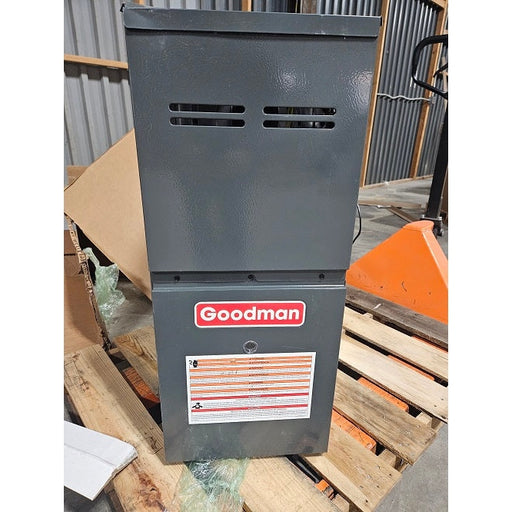 The Furnace Outlet Scratch and Dent Goodman 80% AFUE 60,000 BTU Single Stage Gas Furnace - Upflow/Horizontal - 14" Cabinet MODEL GM9S800603AN - 2210257238