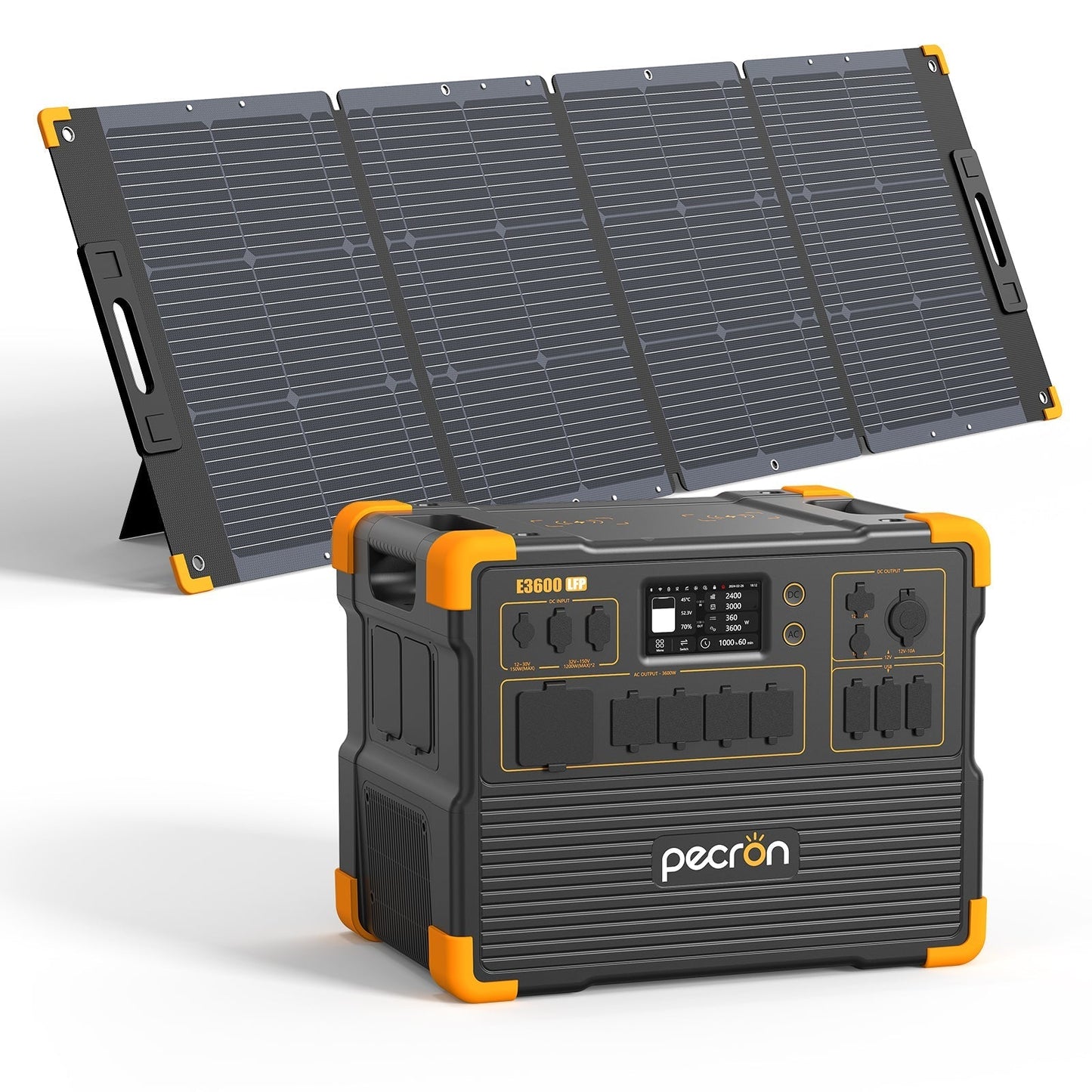 PECRON E3600LFP Portable Power Station 3600W 3072Wh - E3600LFP