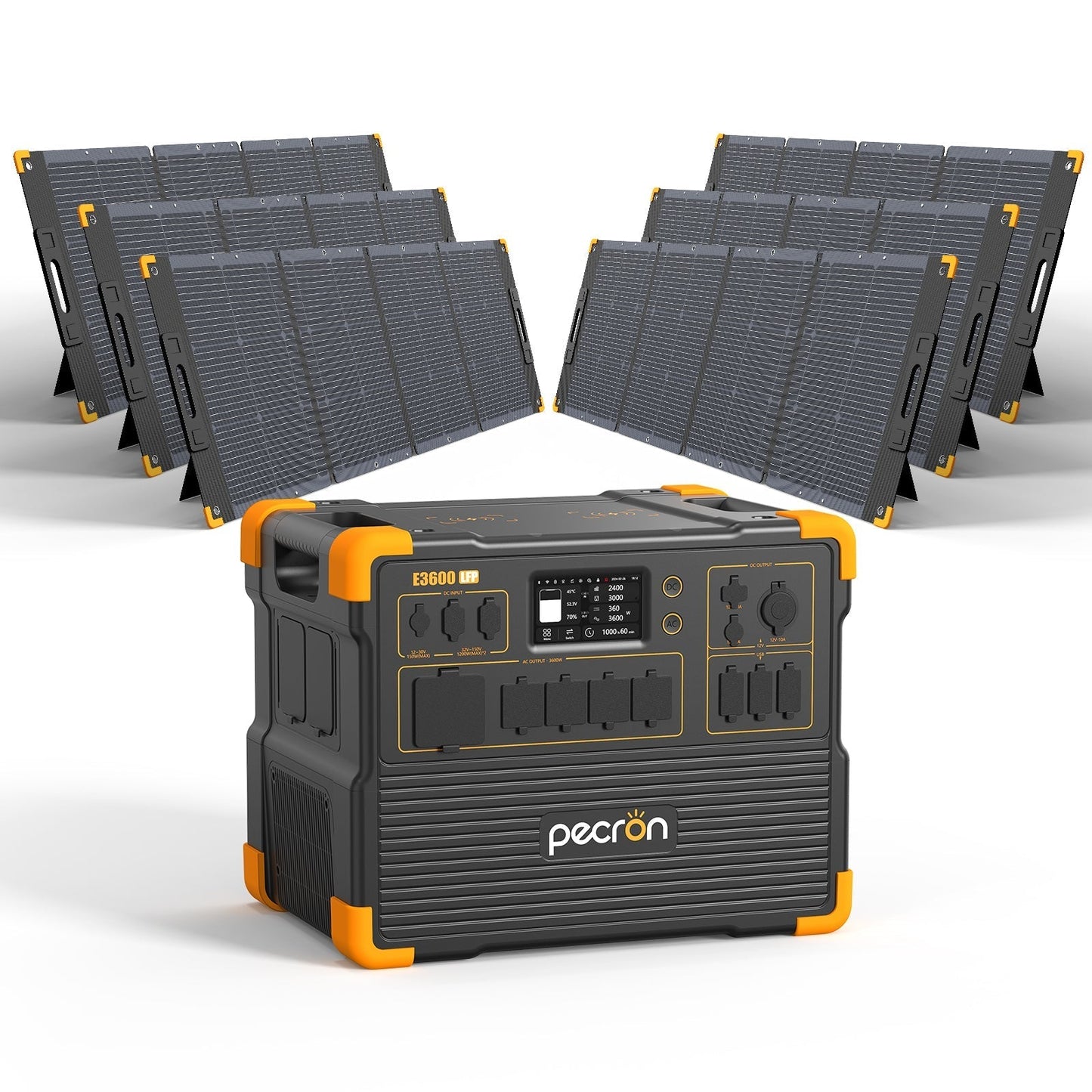 PECRON E3600LFP Portable Power Station 3600W 3072Wh - E3600LFP
