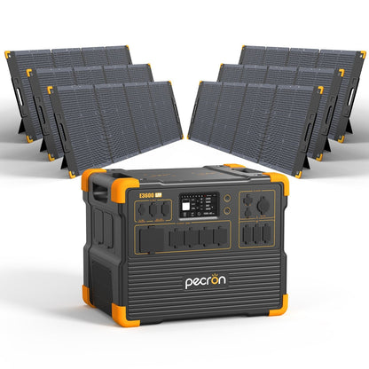 PECRON E3600LFP Portable Power Station 3600W 3072Wh - E3600LFP