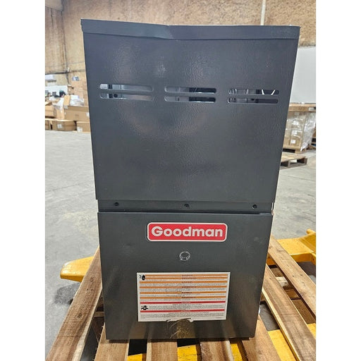 The Furnace Outlet Scratch and Dent Goodman 80% AFUE 80,000 BTU Single Stage Gas Furnace - Upflow/Horizontal - 17.5" Cabinet - 1,200 CFM MODEL GM9S800803BN - 2404270391