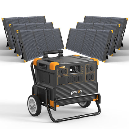PECRON E3600LFP Portable Power Station 3600W 3072Wh - E3600LFP