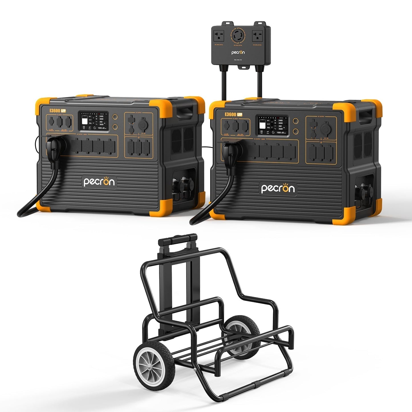 PECRON E3600LFP Portable Power Station 3600W 3072Wh - E3600LFP