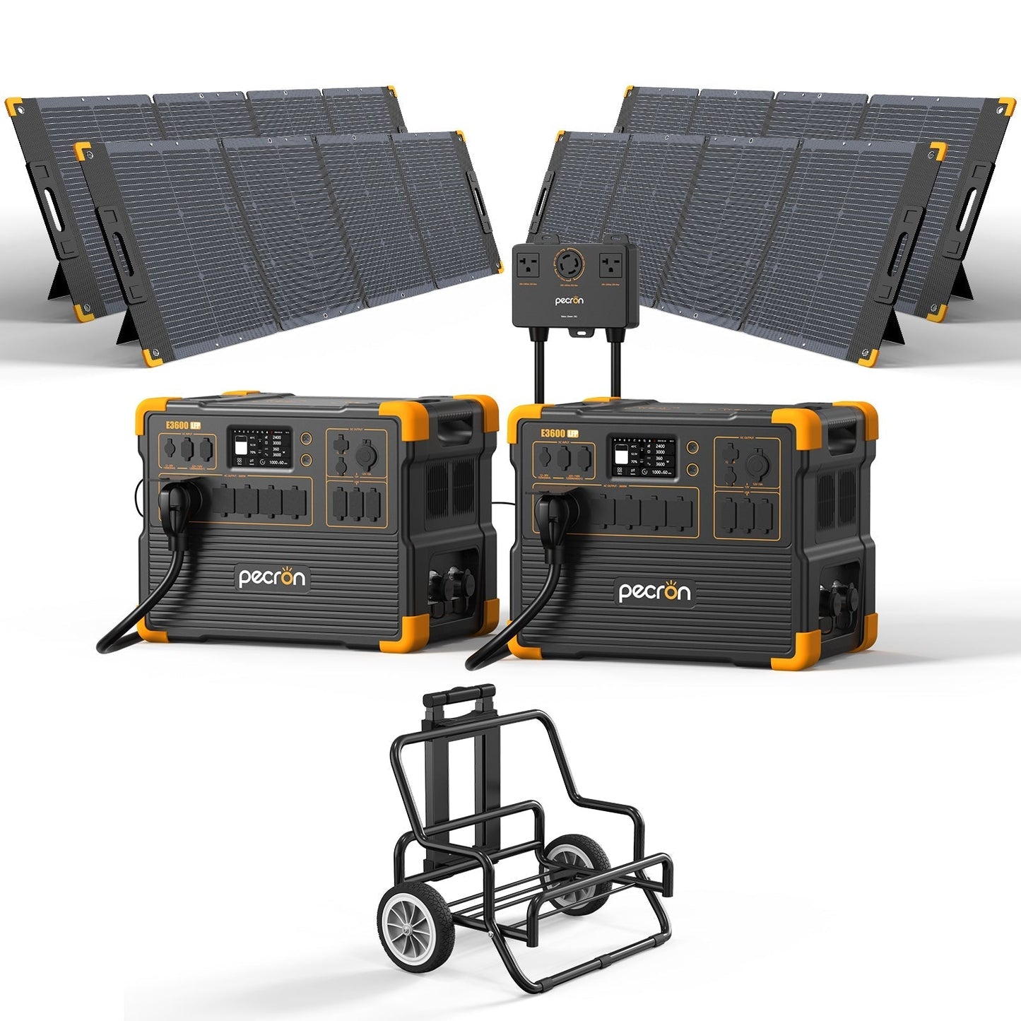 PECRON E3600LFP Portable Power Station 3600W 3072Wh - E3600LFP