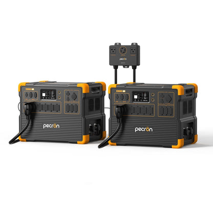 PECRON E3600LFP Portable Power Station 3600W 3072Wh - E3600LFP