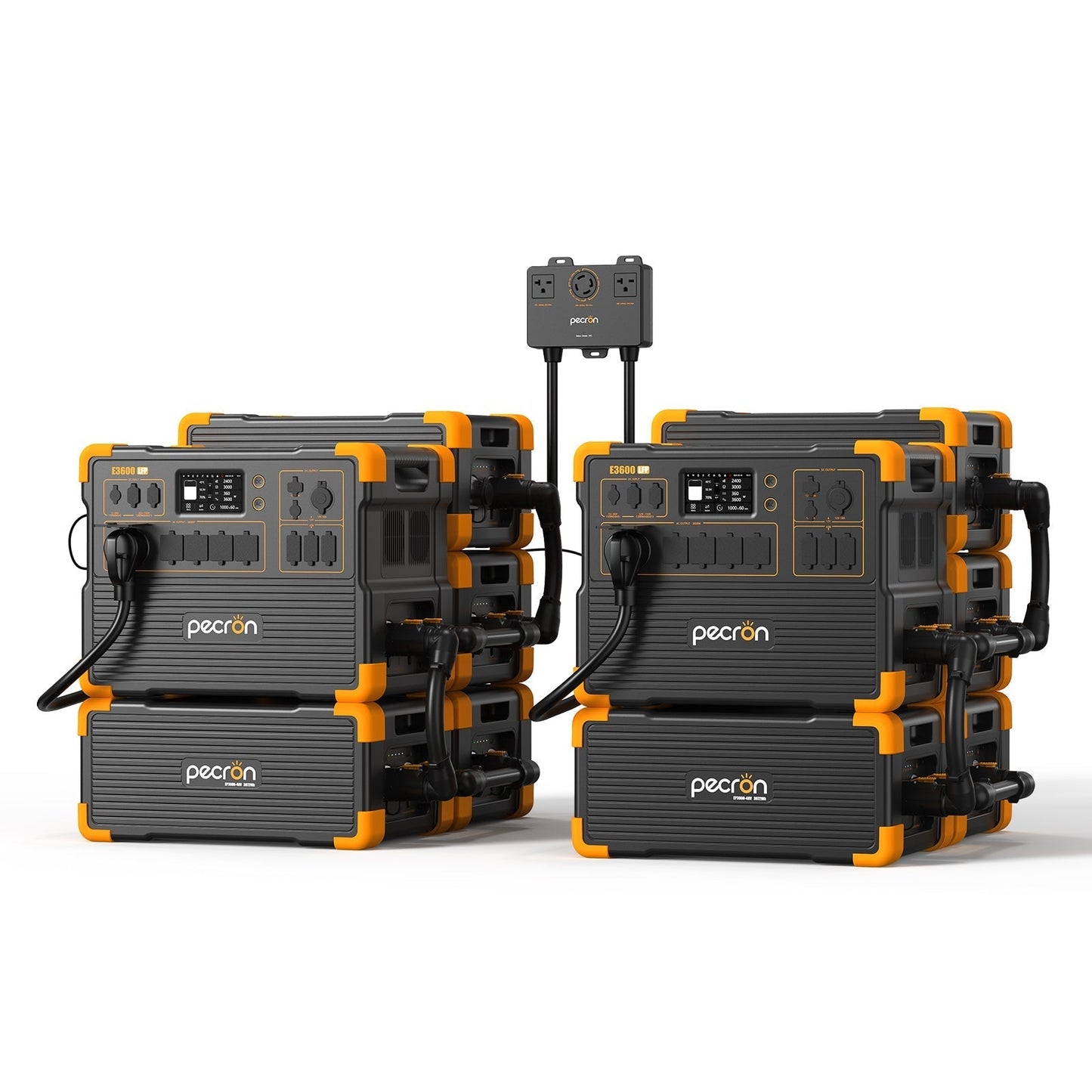PECRON E3600LFP Portable Power Station 3600W 3072Wh - E3600LFP
